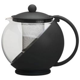 Cook Concept Tetera con Filtro 1.2 L para Infusiones de Metal y Cristal