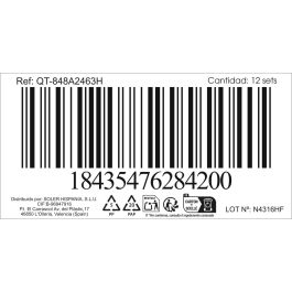 Set de 3 Tenedores Mesa Antartica 2Mm - Inde (12 Cajas) Set de 3 Tenedores Mesa Antartica 2Mm - Inde (12 Cajas)