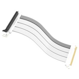 Tarjeta gráfica interna - COOLER MASTER - Cable Riser PCIe 4.0 x16 Blanco - 300mm