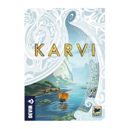 Devir Juego de Mesa Karvi - Aventura Vikinga para 2-4 Jugadores, 12+ Años, 120 Minutos