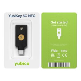 Yubico YubiKey 5C NFC USB-C Seguridad Llave NFC Negro