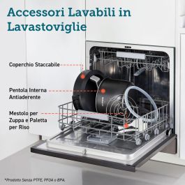 Cosori COS1716395532293 Multicocina 5,7 L - 12 Programas de Cocción - Hasta 180°C - 1100 W