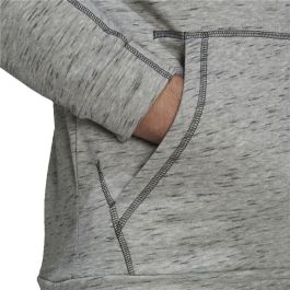 Sudadera con Capucha Hombre Adidas Essentials Gris claro