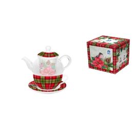 DKD Home Decor Tetera Navidad Tradicional Rojo Verde 250 ml Cristal Porcelana Apta Microondas Lavavajillas Pack 2 Unidades (Surtido Aleatorio) Precio: 20.3643. SKU: B1EEJML9AC