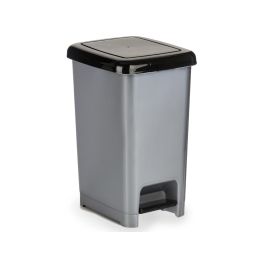 Arte Regal Papelera de Plástico 25L con Pedal para Reciclaje, Negro, 37x47x26 cm (8 Unidades) Arte Regal Papelera de Plástico 25L con Pedal para Reciclaje, Negro, 37x47x26 cm (8 Unidades)