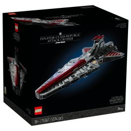 LEGO Star Wars Crucero de Ataque Clase Venator de la República 75367 5374 Piezas