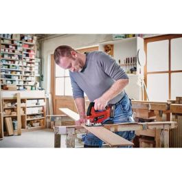 Einhell TC-JS 18 Li Solo Sierra de calar sin cable 18V Li-Ion, velocidad ajustable, para madera, acero y plástico