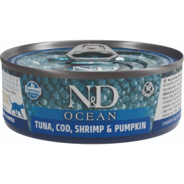 Farmina N&D Cat Ocean Atun Bacalao Calabaza 6x70 gr Precio: 7.5000002. SKU: B13JHZGLN7