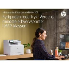 HP LaserJet Enterprise MFP M430f Impresora con Cartuchos HP JetIntelligence