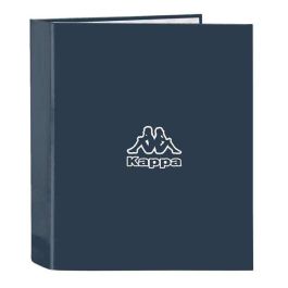 Safta Carpeta De Anillas 4x35 mm Folio Lomo Ancho Kappa "Dark Navy"