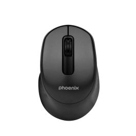 Phoenix technologies Combo Teclado y Ratón Inalámbrico QWERTY Español, Multplataforma Windows macOS Linux, 13 Teclas Multimedia, Diseño Ergonómico