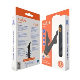 Calcetines de Compresión Scape Travel Negro