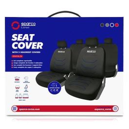 Juego Fundas Corsa Negra-Azul Cs6 SPCS441BL Juego Fundas Corsa Negra-Azul Cs6 SPCS441BL
