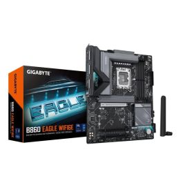 GIGABYTE B860 EAGLE WIFI6E Placa Base Intel B860 LGA 1851 ATX, DDR5 9066MHz, WiFi 6E, PCIe 5.0, M.2 Gen5, 2.5GbE LAN GIGABYTE B860 EAGLE WIFI6E Placa Base Intel B860 LGA 1851 ATX, DDR5 9066MHz, WiFi 6E, PCIe 5.0, M.2 Gen5, 2.5GbE LAN Precio: 185.58999965. SKU: B1JJ7RVYG8