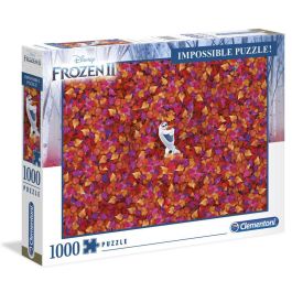 CLEMENTONI Puzzle Imposible Olaf Frozen 2 Disney 1000 Piezas