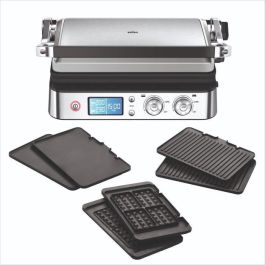 Braun AAAQQ27117 Parrilla multifunción Multi Pro 9, 2000W con 3 Posiciones de Calentamiento, Diseño Negro/Acero Precio: 328.49999963. SKU: B12QY87YMS