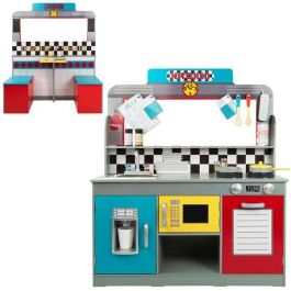 Cocina retro de madera woomax 90x58x104 cm Cocina retro de madera woomax 90x58x104 cm