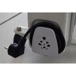Warm Tech WAR5411074178062 Radiador eléctrico de aceite 2500W para hasta 40m3 - Gris 240V