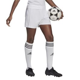 Pantalón Corto Deportivo Adidas Squad 21 Blanco