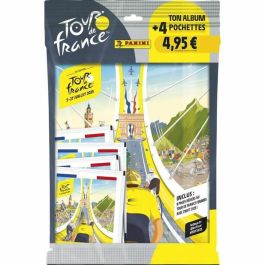Panini PAN8051708026610 Pack de inicio Tour de France 2025 - Álbum + 4 Fundas y 20 Cromos