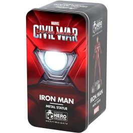 EAGLEMOSS HERO COLLECTOR Figura Iron Man Heavyweights Civil War Capitán América Marvel Escala 1:18