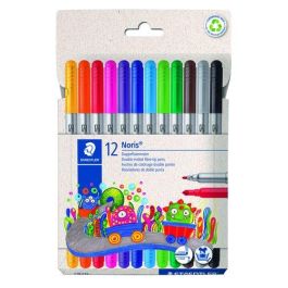 Staedtler Rotuladores Doble Punta 1-3 mm, Colores Surtidos, Estuche de 12 Unidades Precio: 4.49999968. SKU: B16H9LZNZG