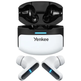 Yenkee Auriculares Inalámbricos Recargables TWS EVEPODS PRO YHP 09BT WE
