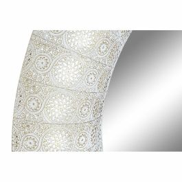 Espejo Arabe DKD Home Decor Blanco Dorado 7 x 73 x 73 cm