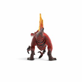Schleich 70834 Figura Saurio de Fuego vs. Lagarto de la Jungla (Criaturas de Eldrador)