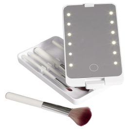 Cosmetic Club Espejo LED con 5 Pinceles de Maquillaje Compacto para Retoques Precio: 10.89. SKU: B173EHXZMW