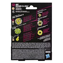 Hasbro HASG1679ES0 Beyblade X Starter Pack Arc Wizard R 4-55LO CX, Peonza Tipo Resistencia, Lanzador, 8+ años