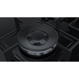 BOSCH PPC6A6B10 Placa de gas - 3 chimeneas - 8000 W - W 59 x D 52 cm - Revestimiento de vidrio - Negro BOSCH PPC6A6B10 Placa de gas - 3 chimeneas - 8000 W - W 59 x D 52 cm - Revestimiento de vidrio - Negro