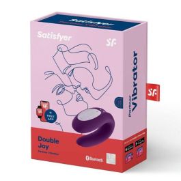 Satisfyer Double Joy Vibrador Violeta con App y Bluetooth Precio: 28.49999999. SKU: SLC-82169