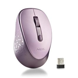 NGS Ratón Inalámbrico Dew Lilac 2.4GHz 800/1600 DPI Óptico Lila Silencioso Plug and Play Precio: 9.5000004. SKU: B1KDMZ9RFN