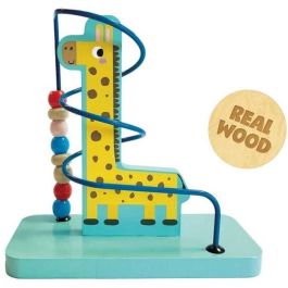 SES Creative Laberinto de Cuentas de Jirafa para Bebés, Juguete de Motricidad Fina Seguro, Desarrollo Habilidades Manuales y Colores SES Creative Laberinto de Cuentas de Jirafa para Bebés, Juguete de Motricidad Fina Seguro, Desarrollo Habilidades Manuales y Colores