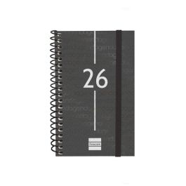 Finocam E3-79x127 mm Agenda Espiral Año 2026 Tapa PP Negro Mini - Ideal Uso Personal/Profesional Precio: 5.50000055. SKU: B1DLKE5S5C