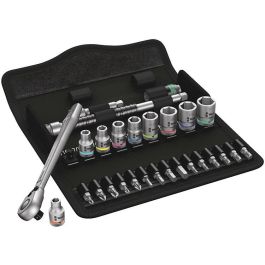 Wera 8100 SA 11 Zyklop - Juego de llaves de carraca reversible 1/4" Precio: 122.49999949. SKU: B17WJSWANK