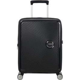 Maleta de Cabina American Tourister SoundBox Spinner 55cm/ 55x40x20cm/ 4 Ruedas/ Negro Bass