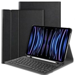 Funda con Teclado Just In Case 8327918 Bluetooth para Tablet iPad Pro 11" 2022-2021/ Negra