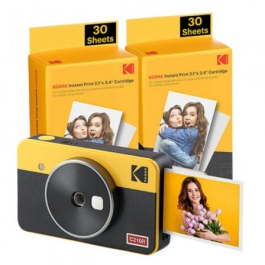 Cámara Instantánea Kodak MINI SHOT 2 RETRO C210RY60 Amarillo Precio: 126.98999973. SKU: B15CDH8Y3V