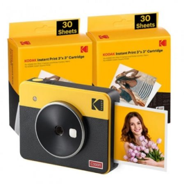 Cámara Instantánea Kodak MINI SHOT 3 RETRO C300RY60 Amarillo Precio: 134.95000046. SKU: B15WMMLKJ5