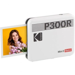 Impresora Fotográfica Kodak MINI 3 RETRO P300RW60 Blanco