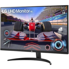 Monitor Gaming Polivalente LG UltraFine 32UR500-B 31.5"/ 4K/ Multimedia/ 4ms/ 60Hz/ VA/ Negro