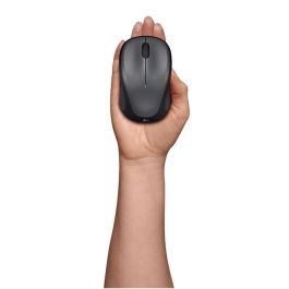 Logitech Ratón M235 Rf Inalámbrico 1000Ppp Ambidiestro 3 Botones Compacto Gris-Negro