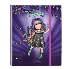 Carpeta de anillas Gorjuss Up and away Morado (27 x 32 x 3.5 cm) Precio: 5.50000055. SKU: S4306730