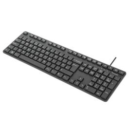 Targus AKM622ES Teclado Alámbrico USB QWERTY Español Negro con Ratón Incluido, Completo Universal 108 Teclas Perfil Bajo Targus AKM622ES Teclado Alámbrico USB QWERTY Español Negro con Ratón Incluido, Completo Universal 108 Teclas Perfil Bajo