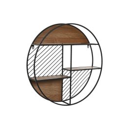 Estanteria Pared Urban DKD Home Decor Negro Natural 12 x 60 x 60 cm Precio: 63.50000019. SKU: B19YN5GGR2
