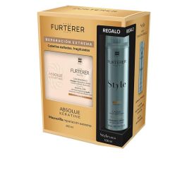 Rene Furterer Absolue Keratine Mascarilla Capilar - Tratamiento Intensivo para Cabello Dañado, Quebradizo y Sin Vida - Estuche con 2 Piezas (Mascarilla 200 ml + Laca 100 ml) Precio: 55.7447. SKU: B1H5Z6694S