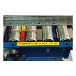 Brady Cartucho de etiquetas de vinilo B-595 de 7.62m, Transferencia térmica, Durabilidad exterior 10 años para rotuladoras portátiles