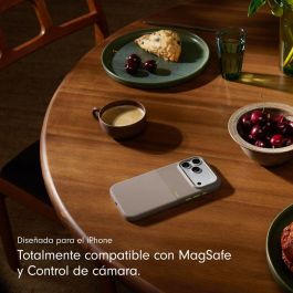 Apple MGK04LL/A Funda para iPhone 17 con MagSafe y Control de Cámara, Color Gris Alpino